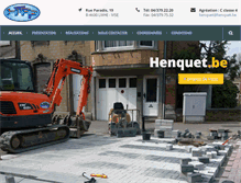 Tablet Screenshot of henquet.be